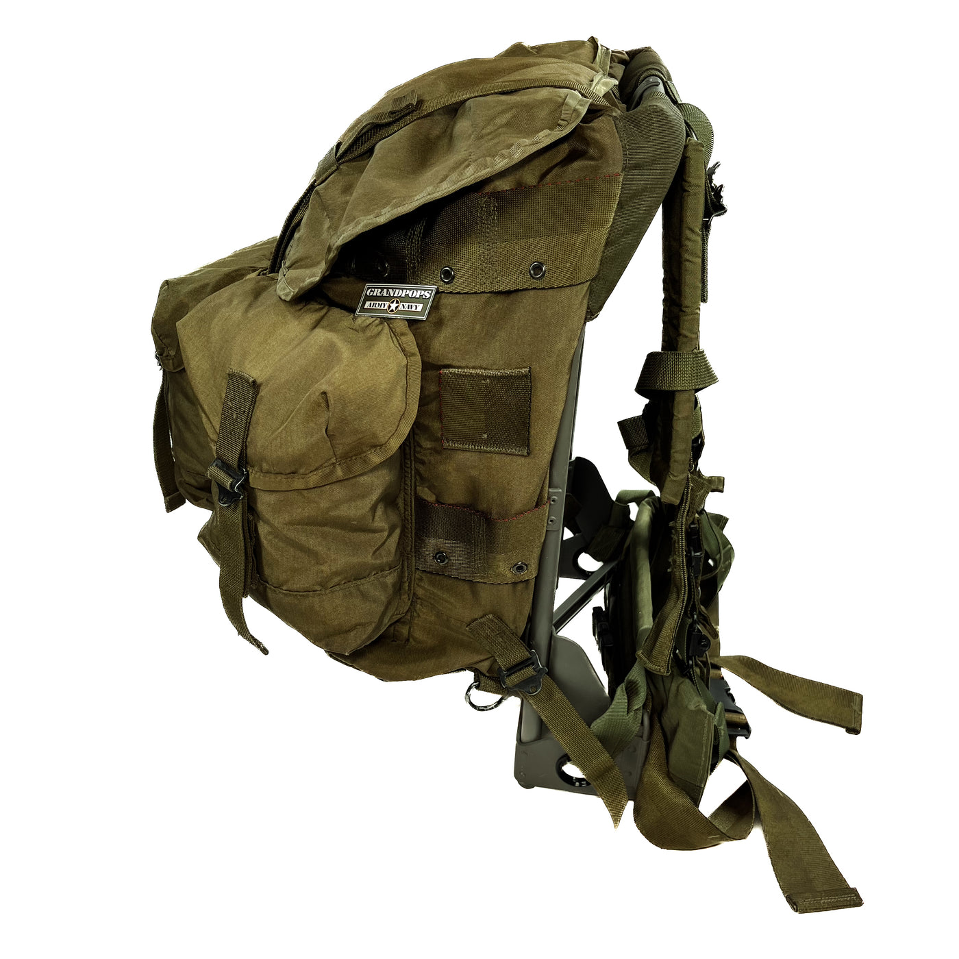 U.S. Military Original OD Green Medium ALICE Pack w/ Frame ...