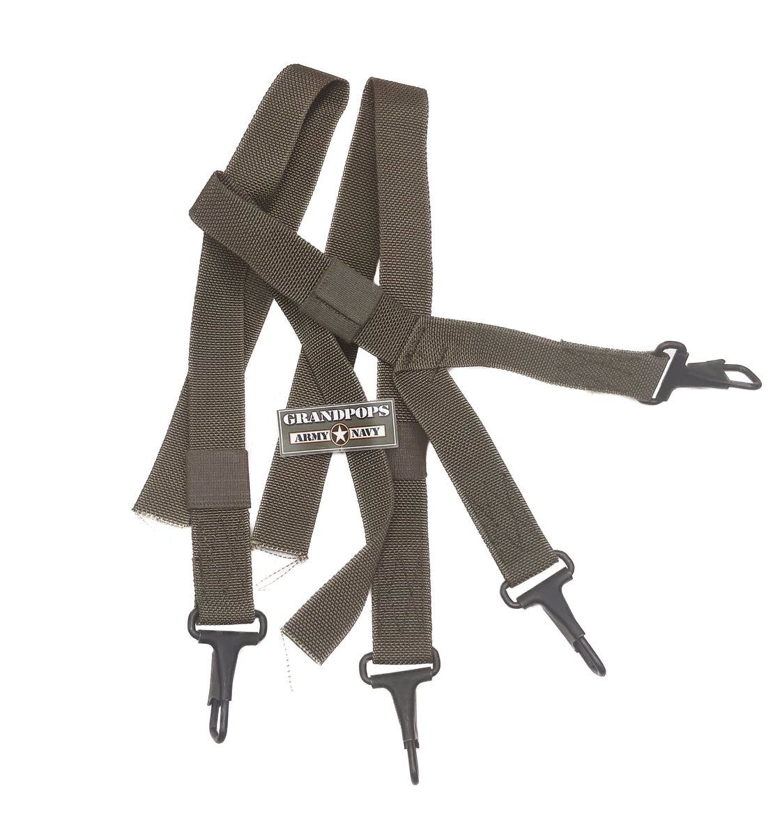 U.S. Military OD Green ALICE Y-Harness Replacement Staps w/ Hardware K ...
