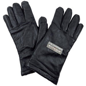 U.S. Military Original Black Lined Leather Dress Gloves 6 / New U.S. Military Original Black Lined Leather Dress Gloves 6 / New