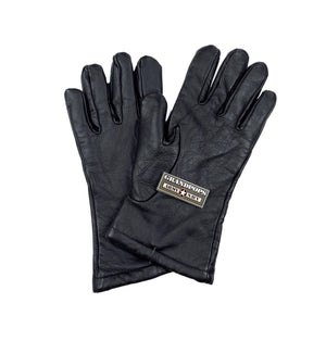 U.S. Military Original Black Lined Dress Leather Gloves