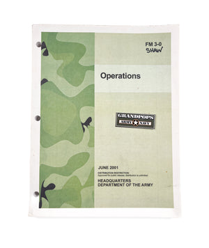 FM 3-0 Operations Manual USED