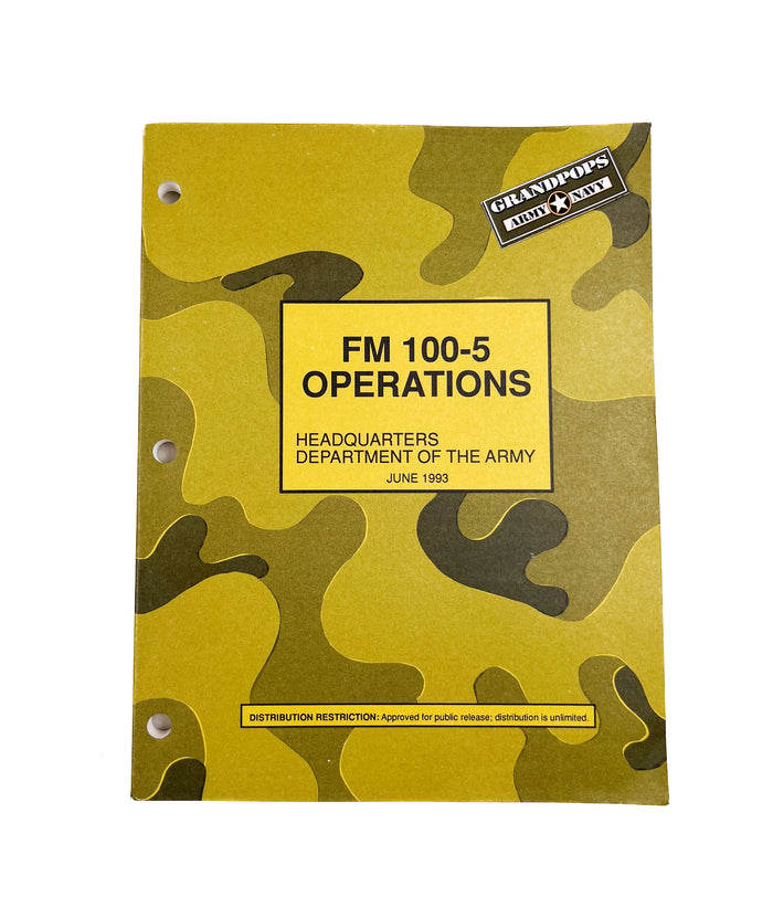 FM 100-5 Operations Manual USED