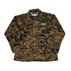 Kids Woodland Marpat Camo BDU Shirt