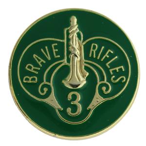 3rd Calvary (Brave 3 Rifles) Regiment Pin