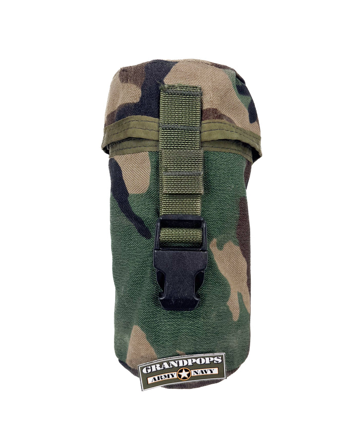 U.S. GI M81 Woodland MOLLE Canister/ Hydro Pouch USED