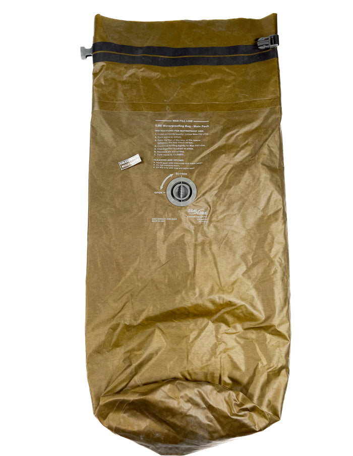 U.S. Military Coyote Brown IBLE SealLine Enhanced Nylon Dry Bags USA MADE