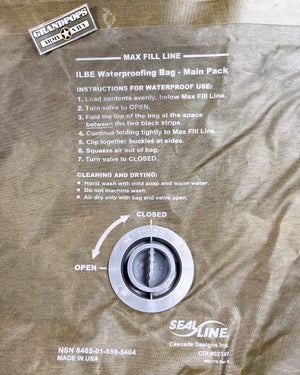 U.S. Military Coyote Brown IBLE SealLine Enhanced Nylon Dry Bags USA MADE