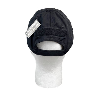 Tru-Spec Black 65/35 Poly-Cotton Rip-Stop Adjustable Contractor Cap