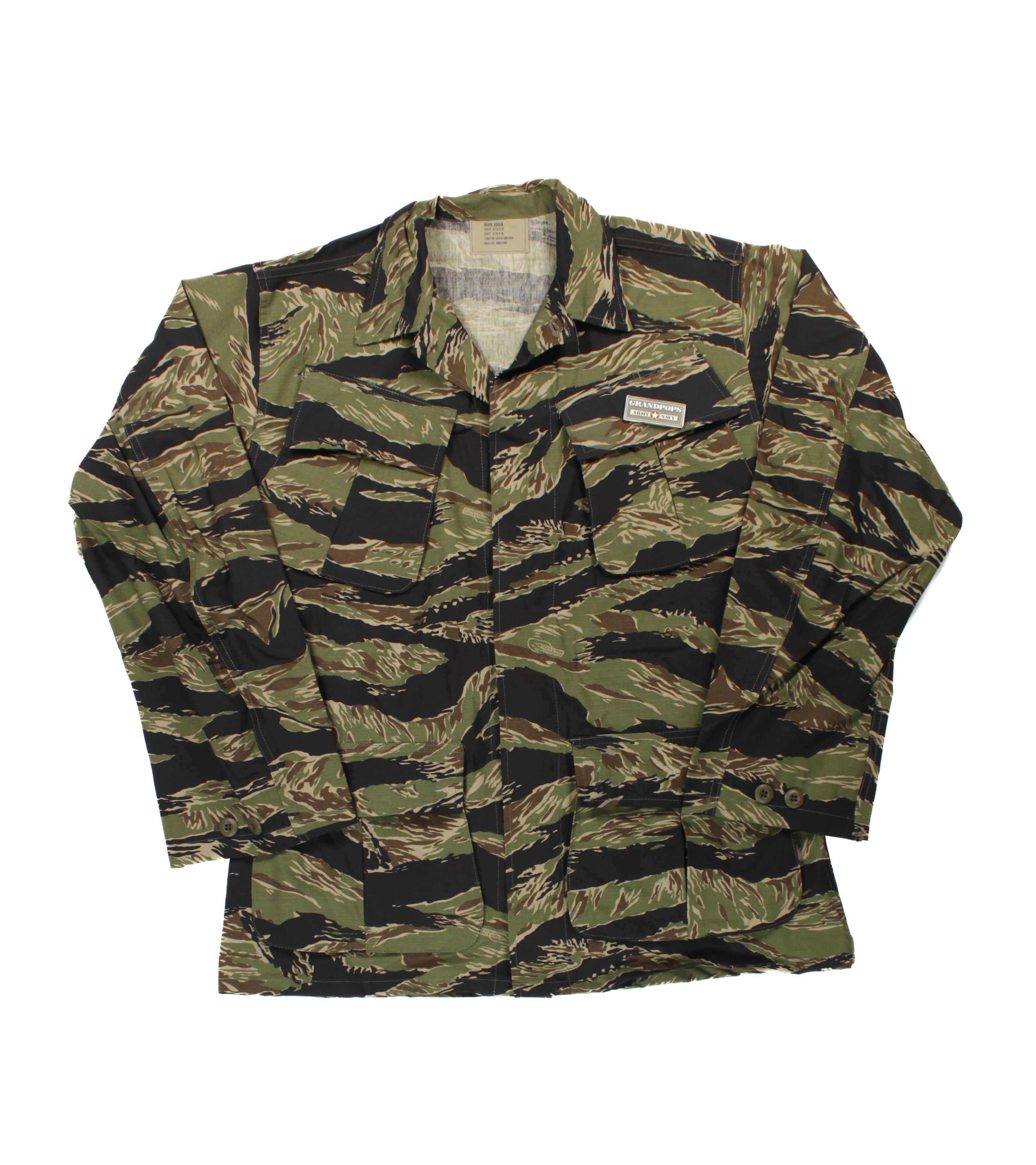 U.S. Vietnam War Tiger Stripe Jungle Camouflage – GRANDPOPSARMYNAVY