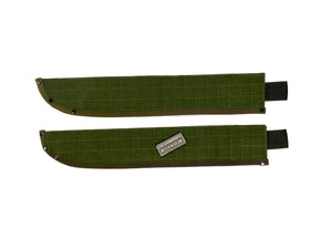 U.S. MILITARY STYLE REPRO OD GREEN RIP-STOP CANVAS 18" MACHETE SHEATH *NEW*