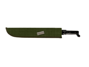 U.S. MILITARY STYLE REPRO OD GREEN RIP-STOP CANVAS 18" MACHETE SHEATH *NEW*
