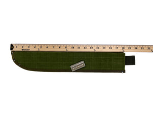 U.S. MILITARY STYLE REPRO OD GREEN RIP-STOP CANVAS 18" MACHETE SHEATH *NEW*