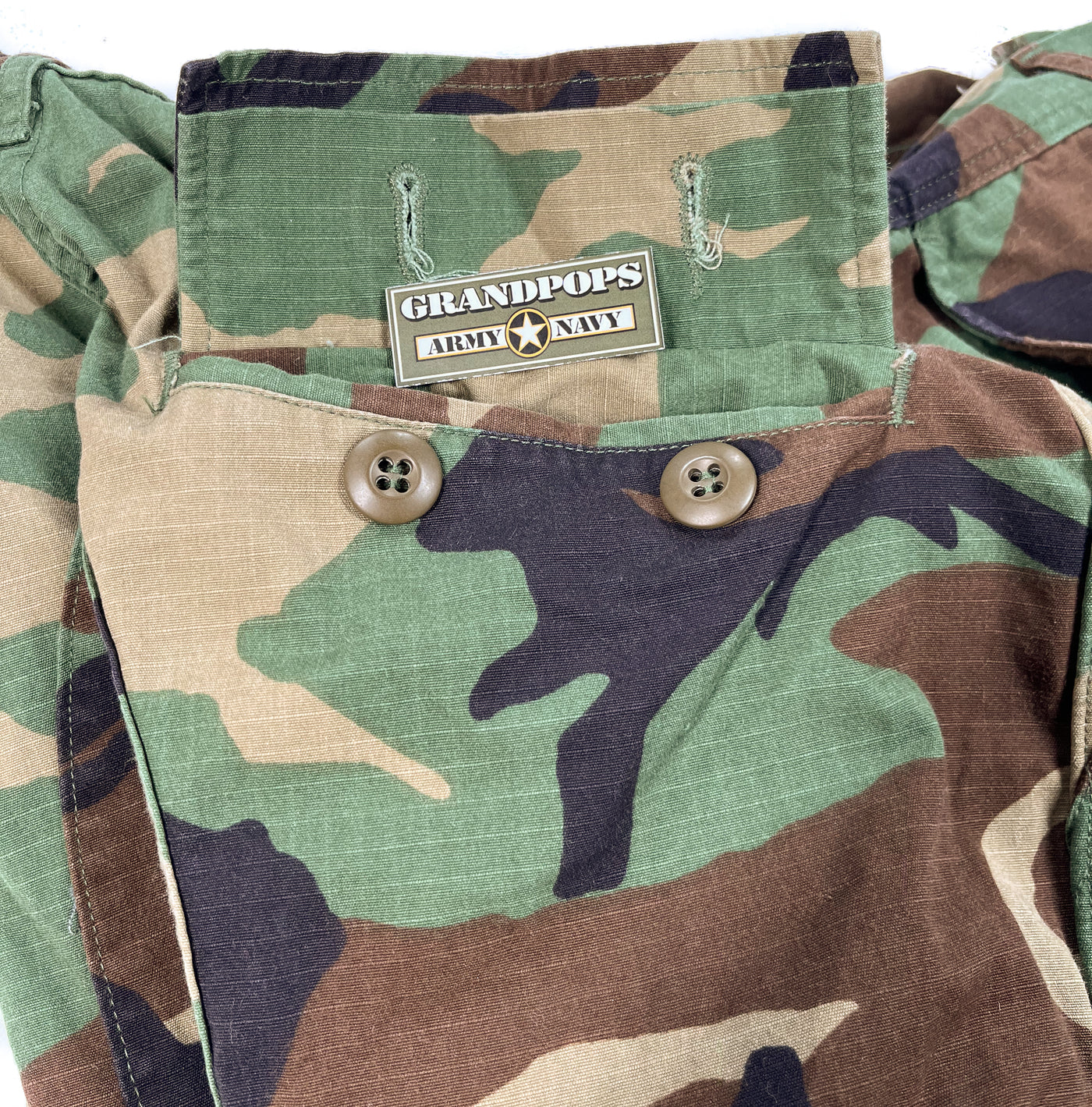 US Military M81 Woodland BDU Camo Short Sleeve Shirt