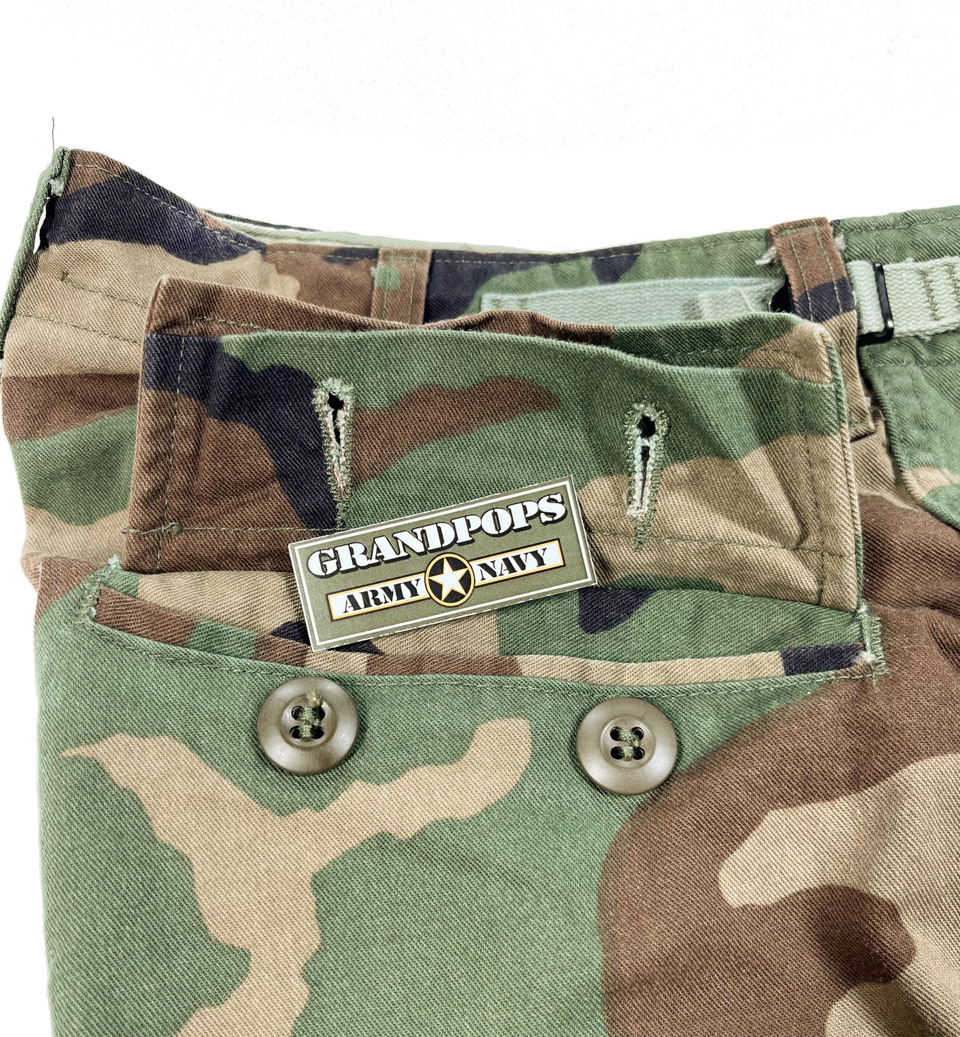 WW2 US Army 13-Star Button Combat Trousers (JYJ-0198) – JUNKYARD JEANS LLC