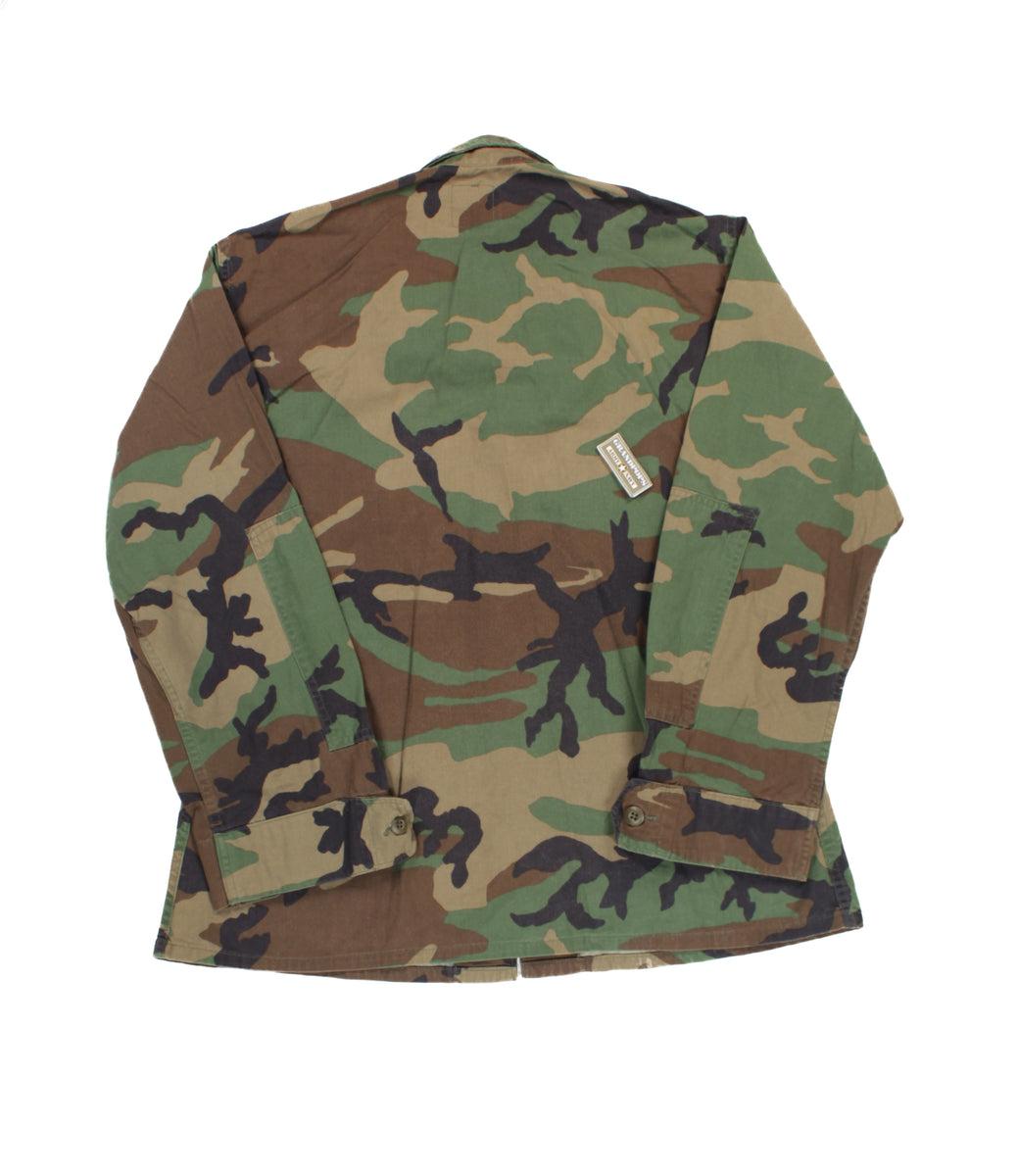 M81 Color Pattern U.S. Military M81 Woodland Camo Twill BDU Jackets USA MADE ...