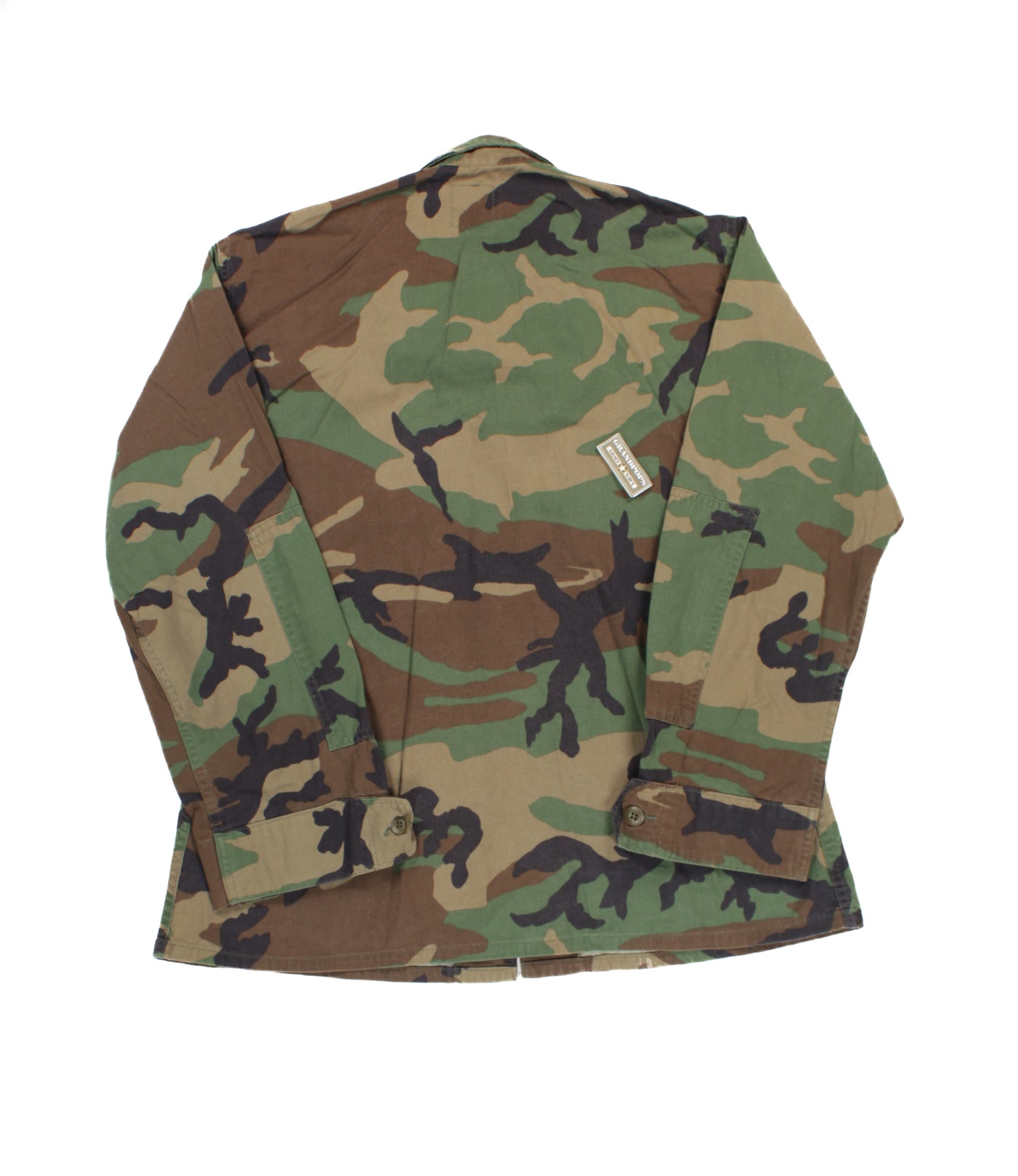 Camo Twill Shirt Jacket