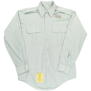 army class a dress shirt US Army Green Service Dress Shirt