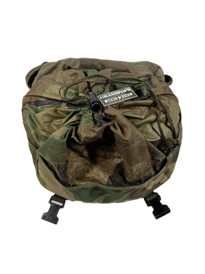 U.S. Military M81 Woodland Camo Field "Butt" Pack USED