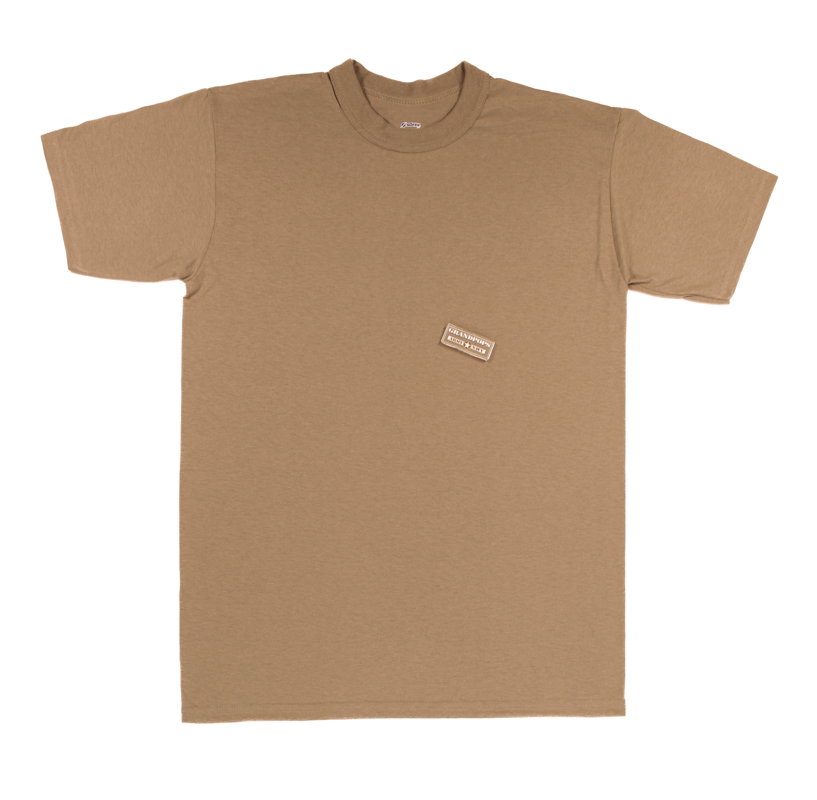 Soffe M305 Adult Midweight Cotton Tee - NWU Type III Coyote Brown - XL