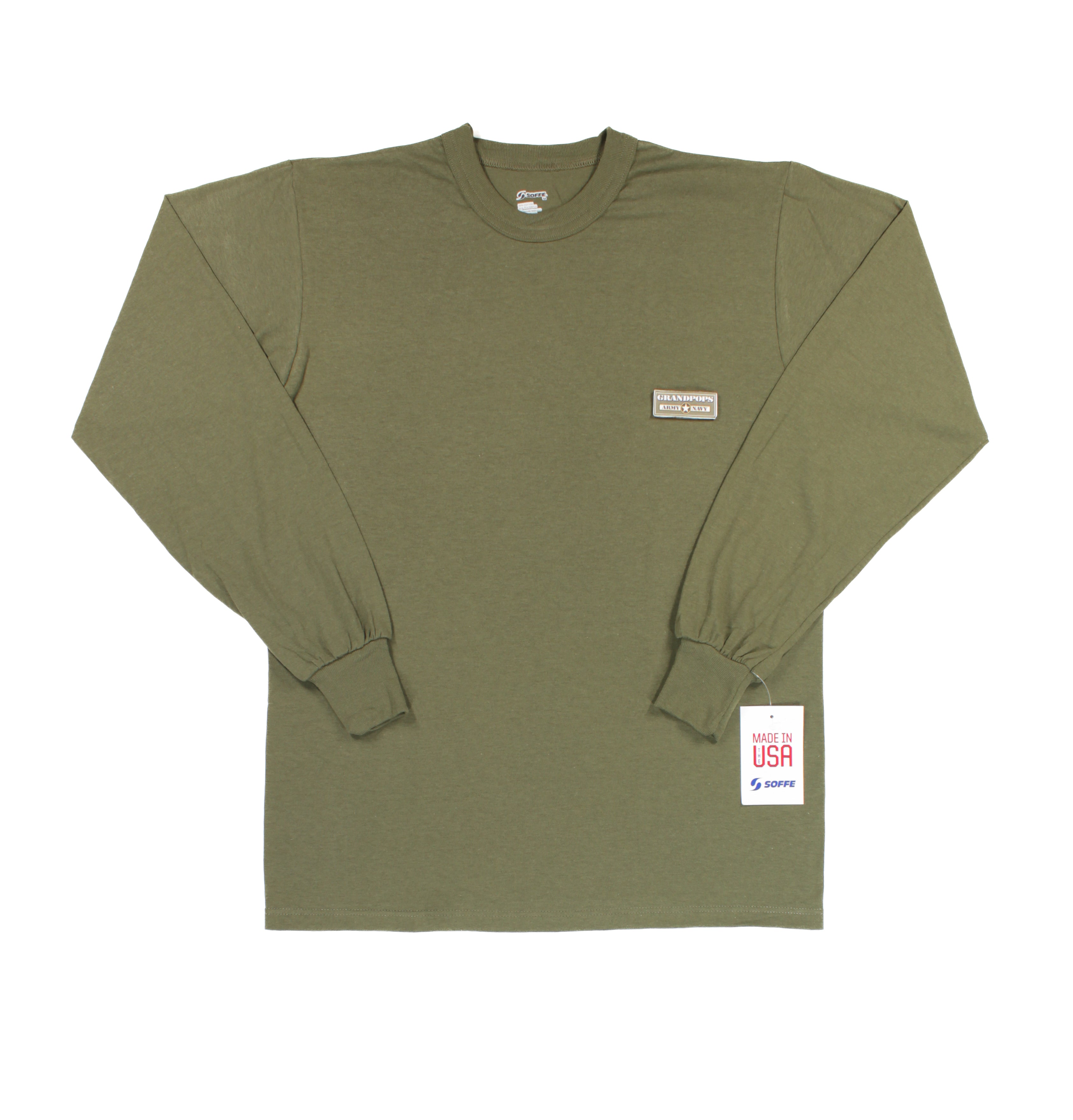 Long Sleeve T-Shirt – GRANDPOPSARMYNAVY