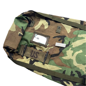 U.S. Military M81 Woodland Camo NBC MOPP Chemical Suit Carrying Bag Stuff Sack NEW