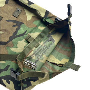 U.S. Military M81 Woodland Camo NBC MOPP Chemical Suit Carrying Bag Stuff Sack NEW