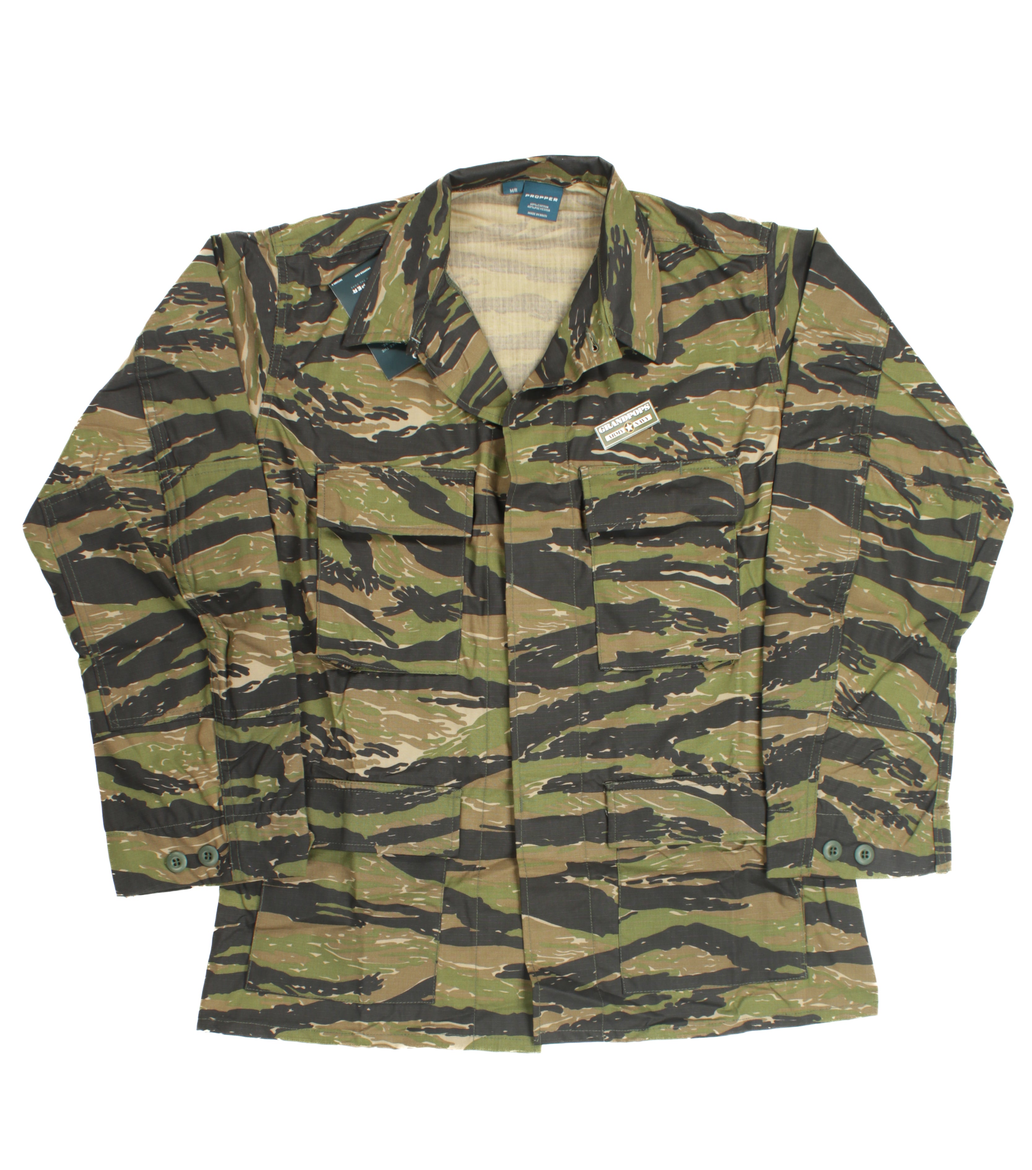 Tiger Stripe Camo 60/40 Rip-Stop BDU Jacket PROPPER
