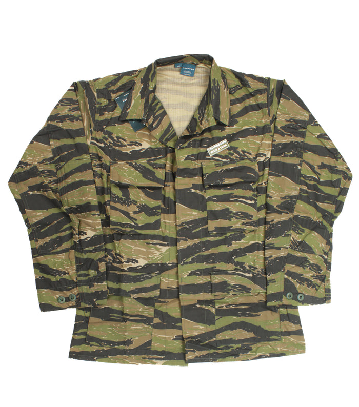 Vietnam Silver Tiger Stripe Camo Rip-Stop BDU Jacket PROPPER