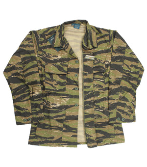 Vietnam Silver Tiger Stripe Camo Rip-Stop BDU Jacket PROPPER