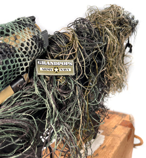 Lightweight Woodland Sniper Rifle Ghillie Wrap