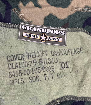 U.S. Vietnam War Era Original ERDL M1 Helmet Cover