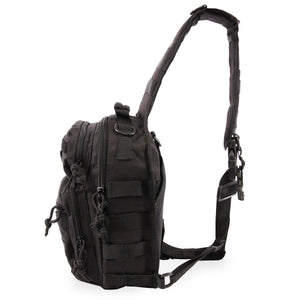 Black Tactical Eagle Sling Bag