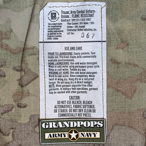 U.S. Military OCP Scorpion FRACU NyCo Rip-Stop Pants