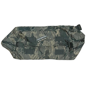 U.S. Air Force ABU Digital Tiger Stripe Camo MOLLE Sustainment/Utility Pouch with a Grandpops Army Navy logo.