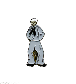 USN Sailor Man Pin