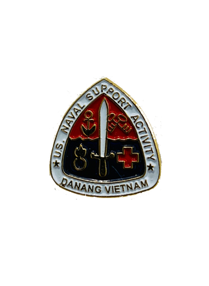 USN Naval Support Activity Danang Vietnam Pin