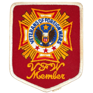 Veterans of Foreign Wars VFW Member Patch