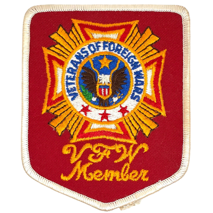 Veterans of Foreign Wars VFW Member Patch