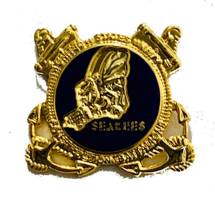 USN Navy Seabees Small Pin