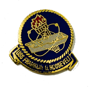 USS Franklin D. Roosevelt Aircraft Carrier Pin