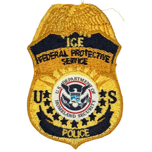 U.S. Department of Homeland Security ICE Federal Protective Service Police Patch