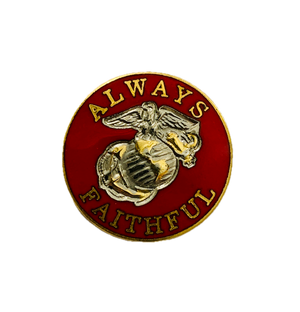 USMC Always Faithful Pin