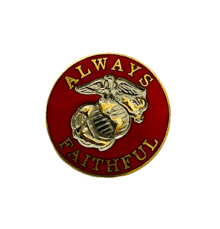 USMC Always Faithful Pin