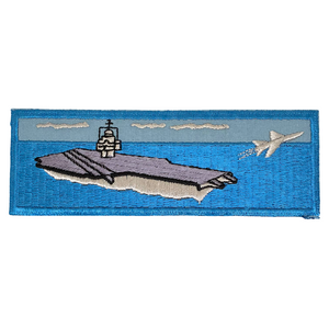 U.S. Navy Aircraft Carrier Liberty Cuff Patch