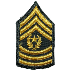 U.S. Army Women's Command Sergeant Major (E-9) Class A Uniform Rank Patch