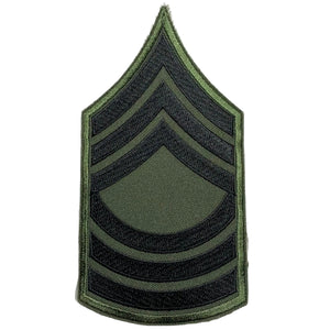 U.S. Army Men's Master Sergeant (E-8) Subdued Rank Patch