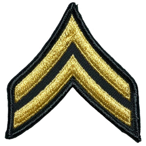 U.S. Army Men's Corporal (E-4) Class A Uniform Rank Patch
