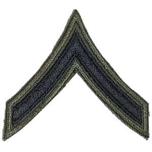 U.S. Army Men's Private E-2 Subdued Rank Patch