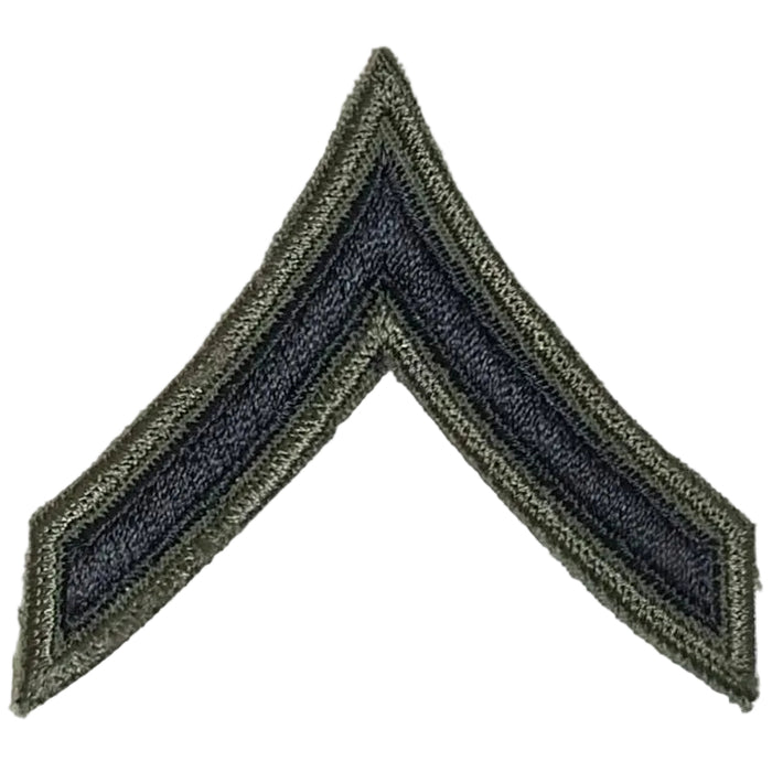U.S. Army Men's Private E-2 Subdued Rank Patch – GRANDPOPSARMYNAVY