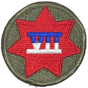 U.S. Army 7th Corps Patch